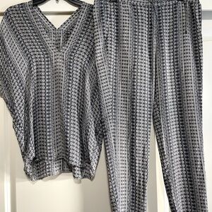 Vince Silk pants and top